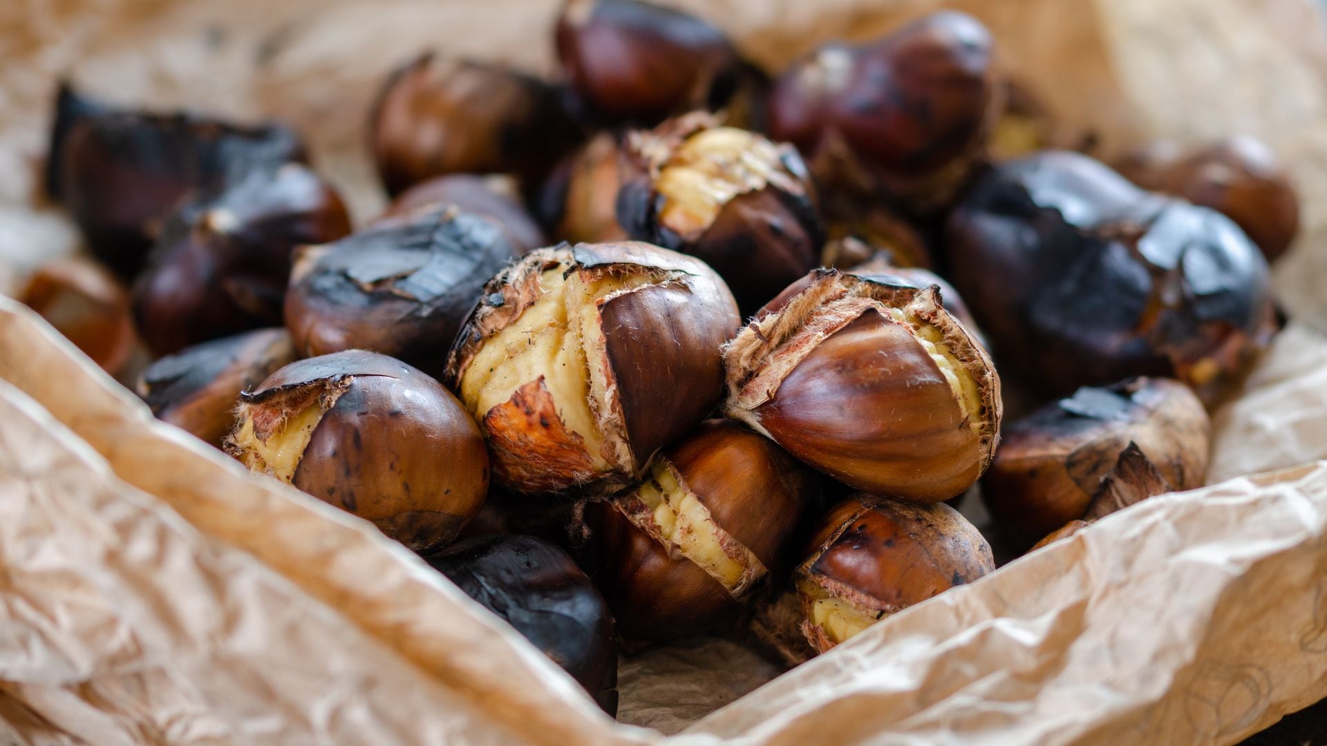 Las castañas son un ingrediente imprescindible de la despensa de otoño.