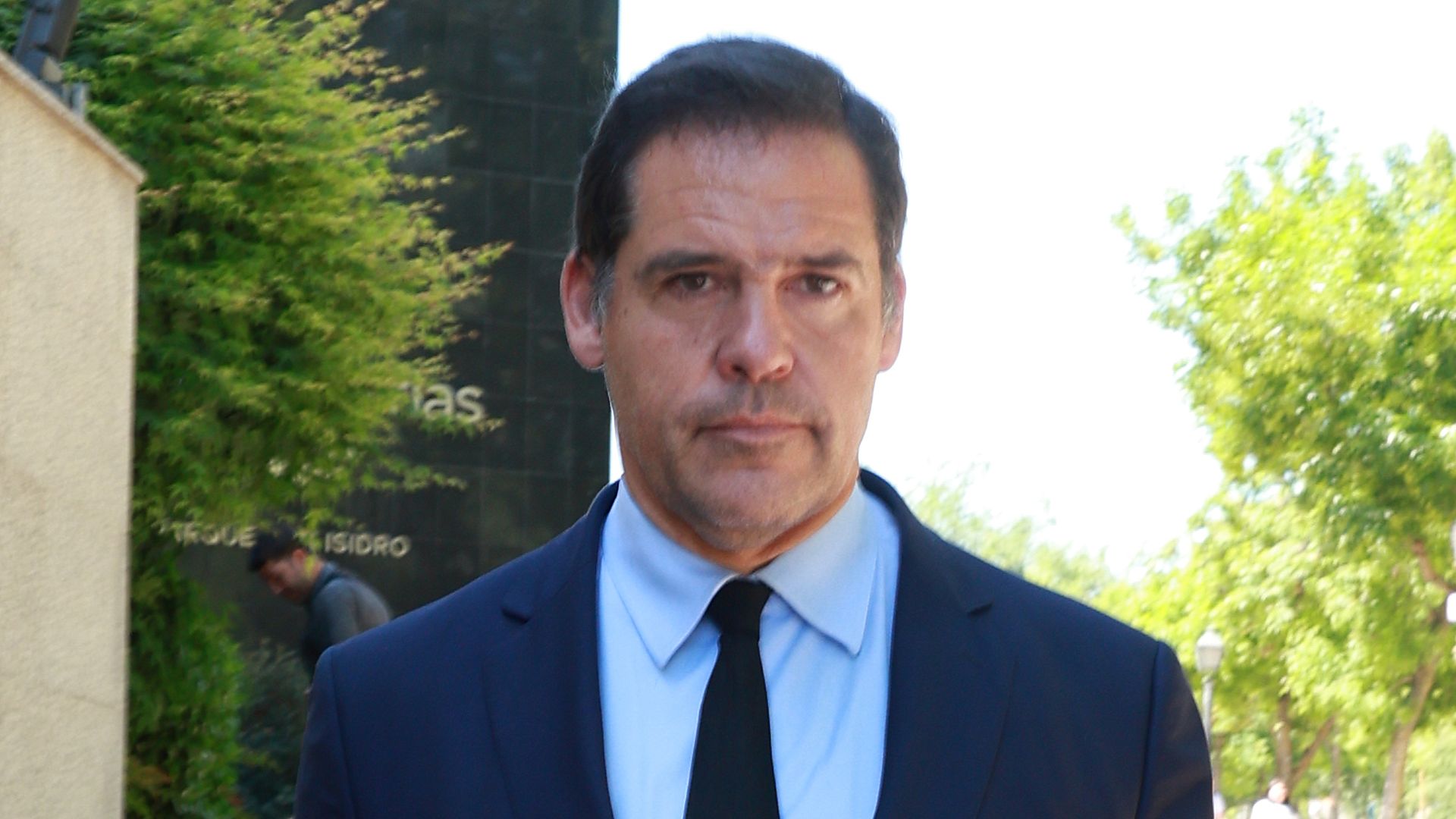 Luis Alfonso de Borbón en el funeral de Francisco de Borbón y Escasany
