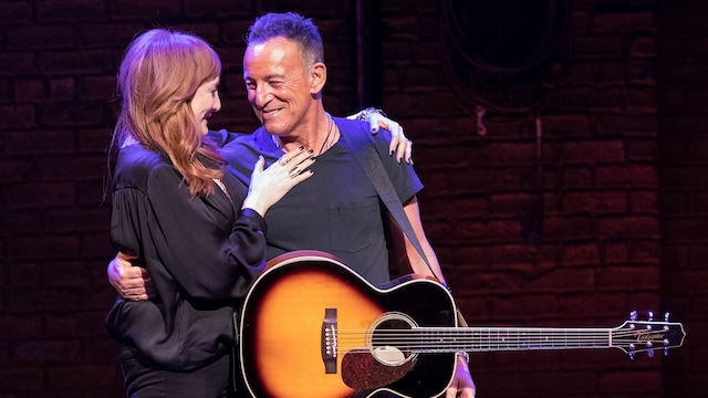 Bruce Springsteen con Patti Scialfa