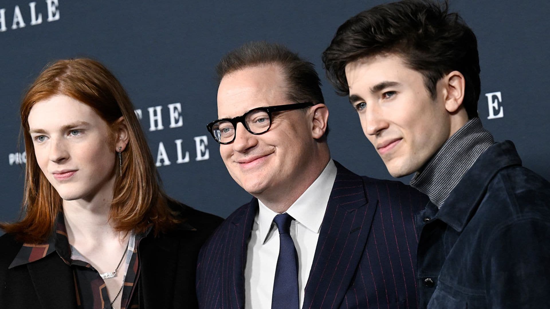 Los atractivos hijos de Brendan Fraser debutan sobre la alfombra roja