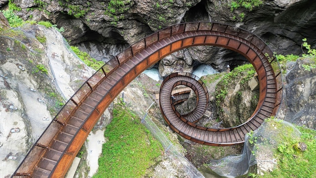 Pasarela Helix, garganta Liechtensteinklamm, Salzburgerland, Austria