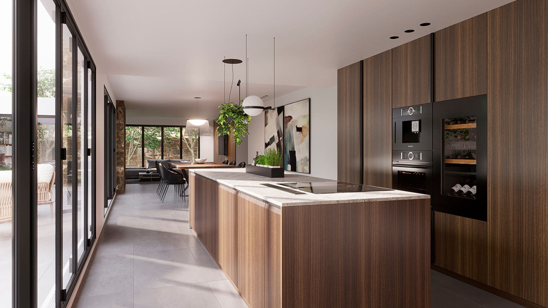 Diez cocinas con mobiliario en madera, de estilo moderno y repletas de funcionalidad