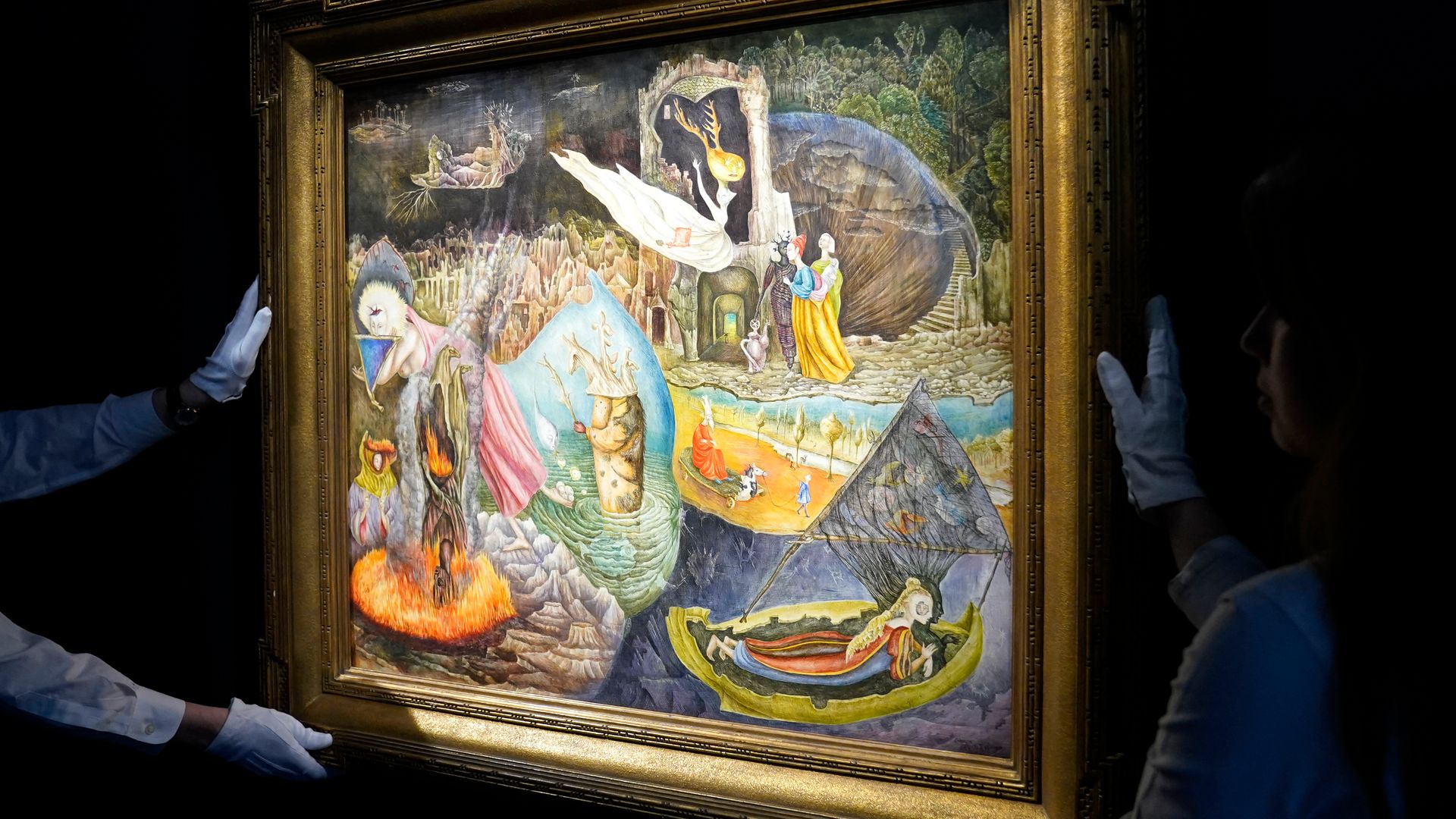 Cuadro de Leonora Carrington