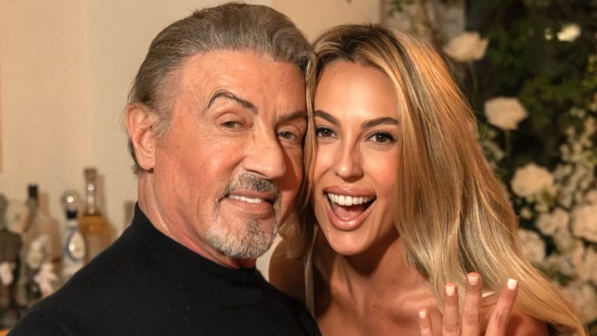 Sophia, la hija de Sylvester Stallone, anuncia su compromiso y presume de su espectacular anillo de diamantes