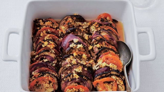berenjenas tomate horno