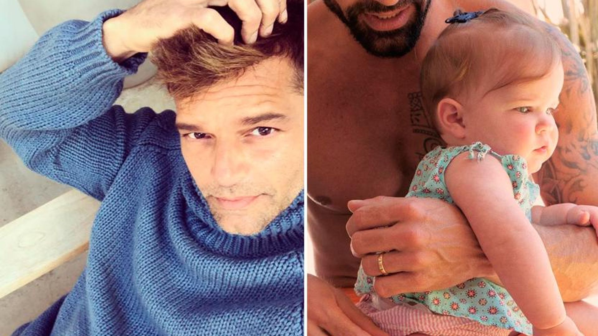 Ricky Martin, en su experiencia como papá a los 47, revela que su hija manda en casa