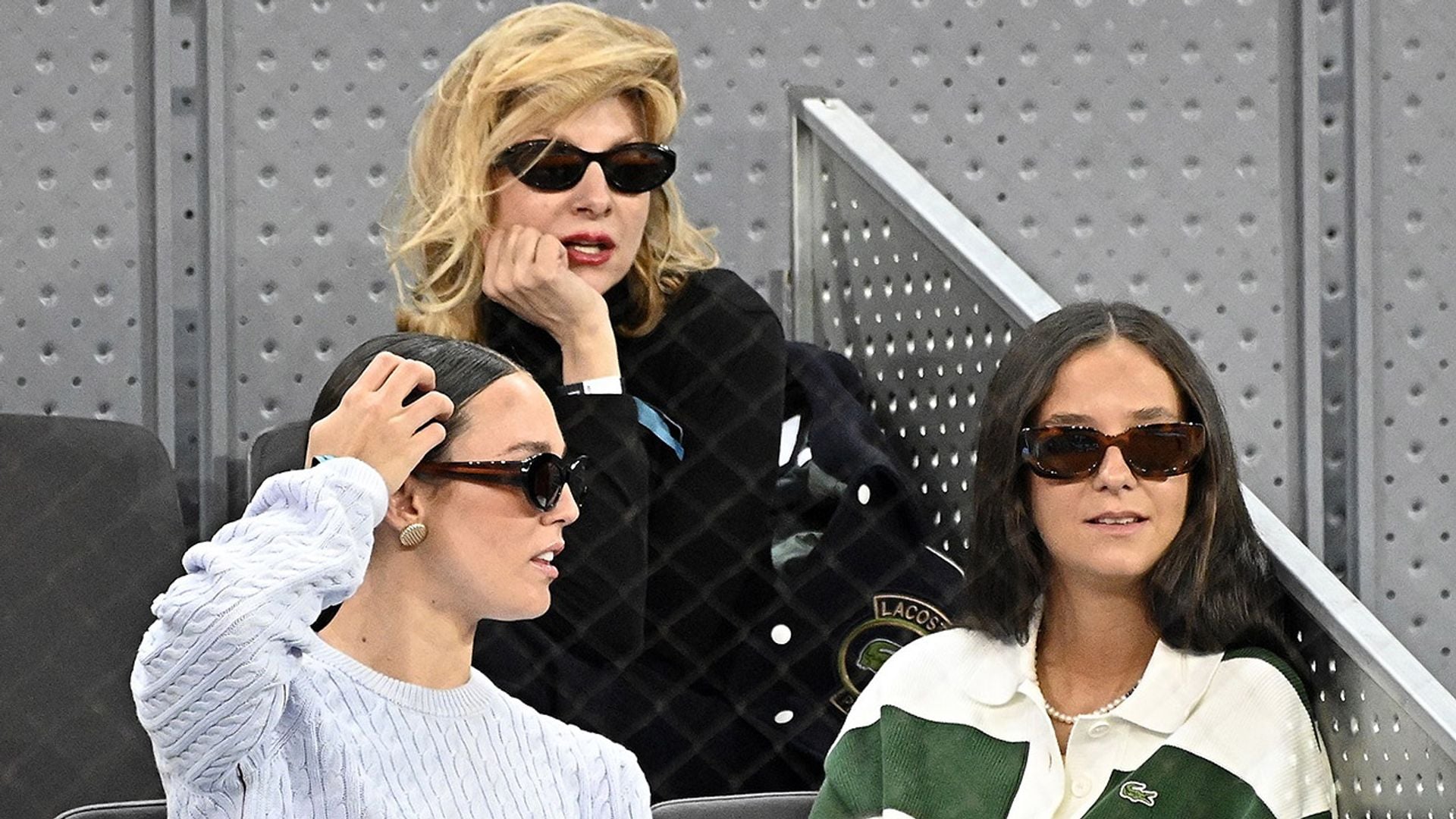 El curioso encuentro entre Victoria de Marichalar y Najwa Nimri con su hijo Teo en el Madrid Open