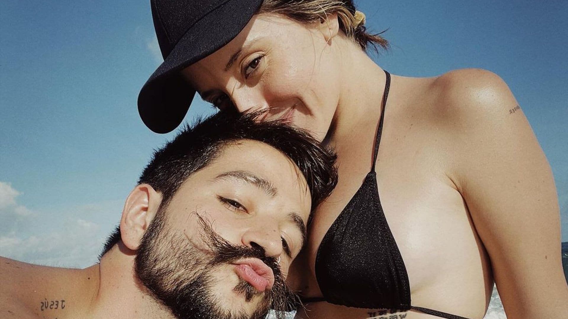 Evaluna presume, por primera vez, su ‘baby bump’ en bikini