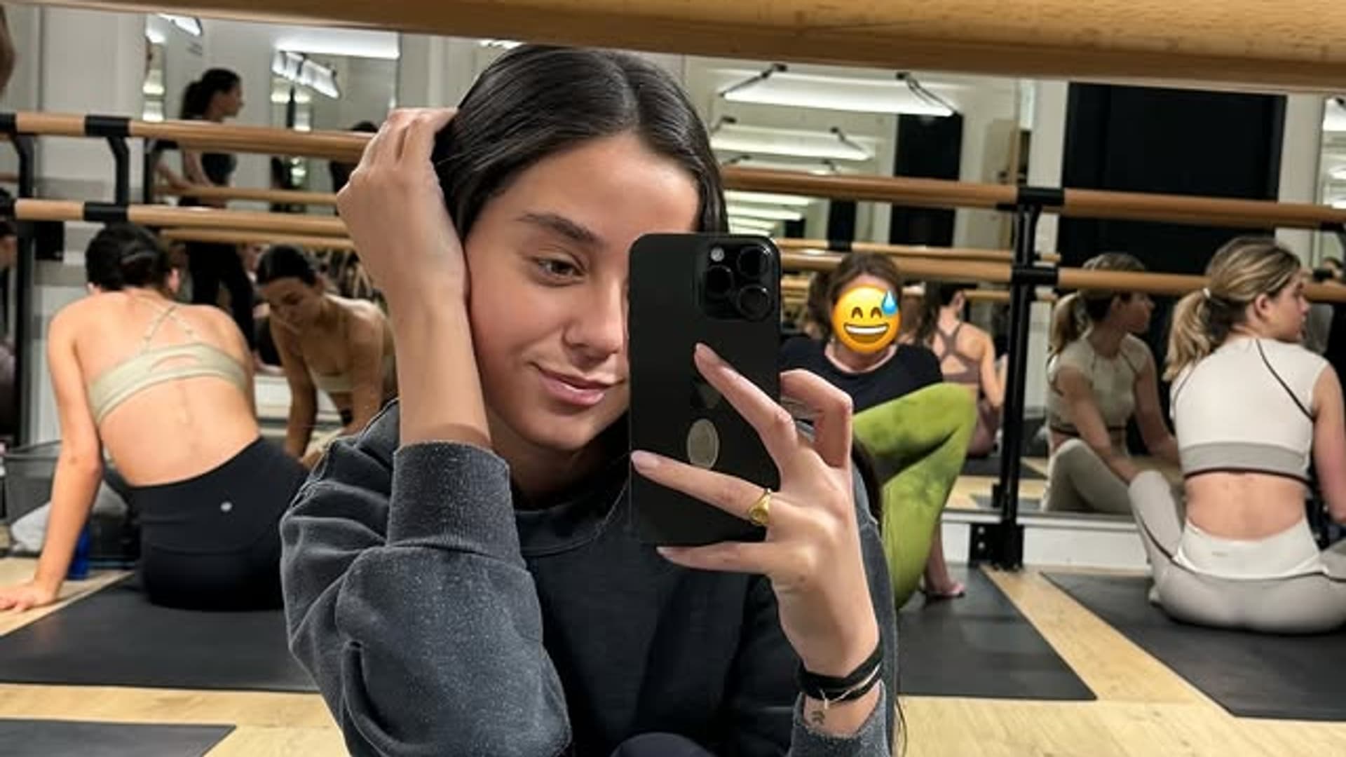 Victoria Federica entrenamiento