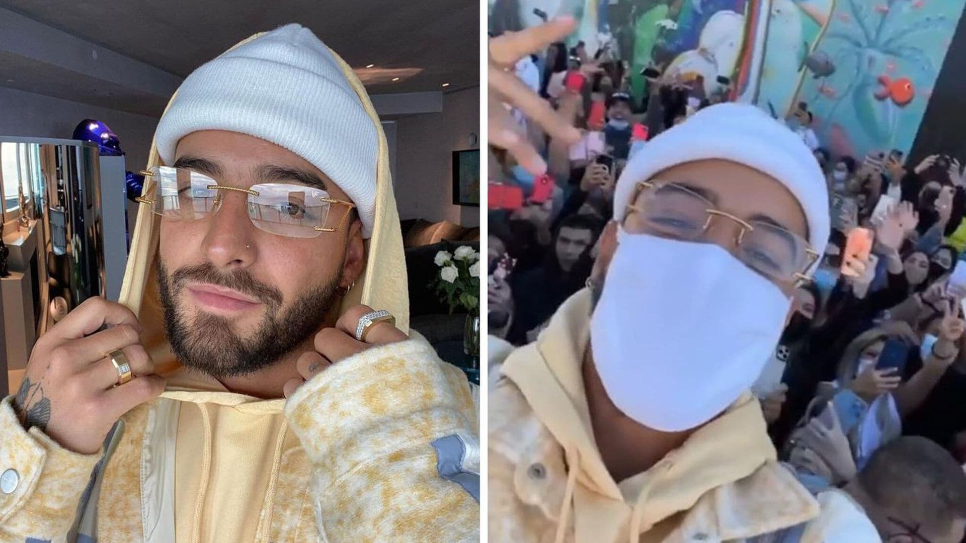 Evento de Maluma cancelado por la policía, ¿qué pasó?