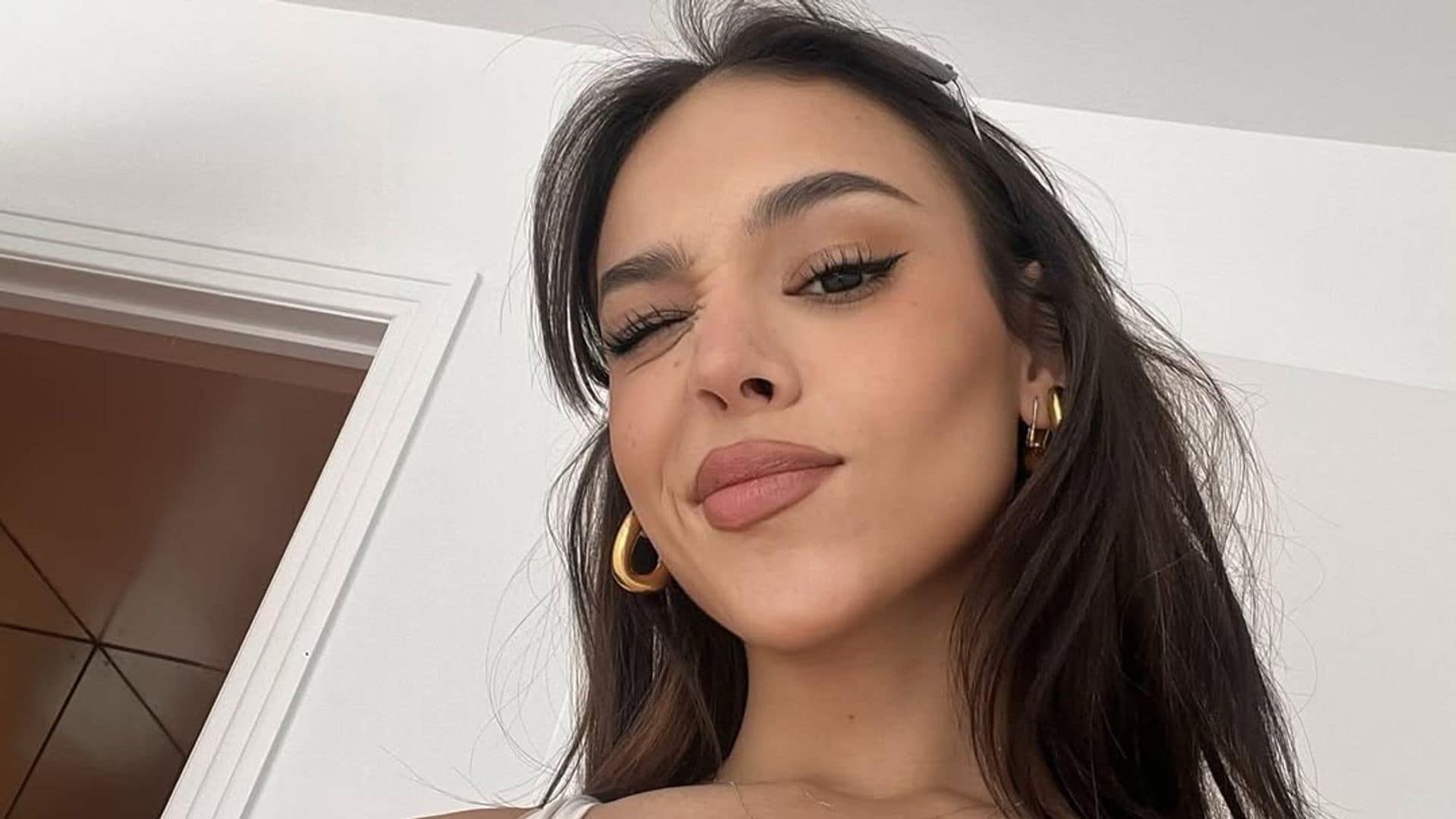 Danna se suma a la tendencia de cabello más original y atrevida del verano