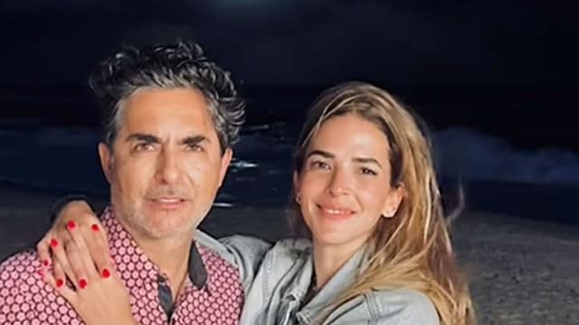 En la imagen, Raúl y Yaya en uno de sus viajes a la playa juntos.
