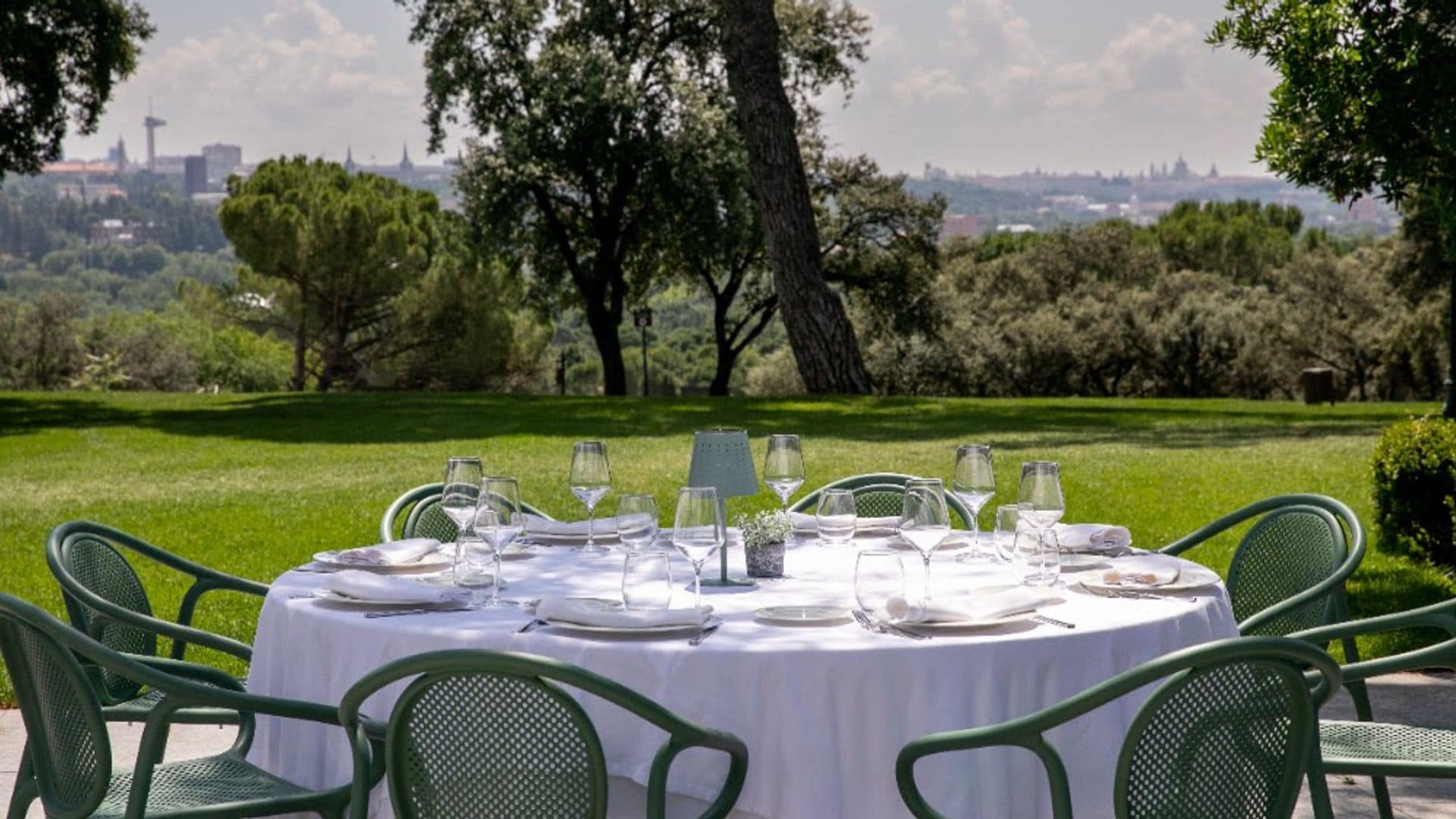 La terraza del Club de Campo de Madrid