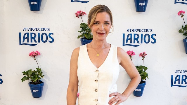 María Esteve, embajadora de la nueva edición de Atardeceres Larios en Málaga. Junio de 2024