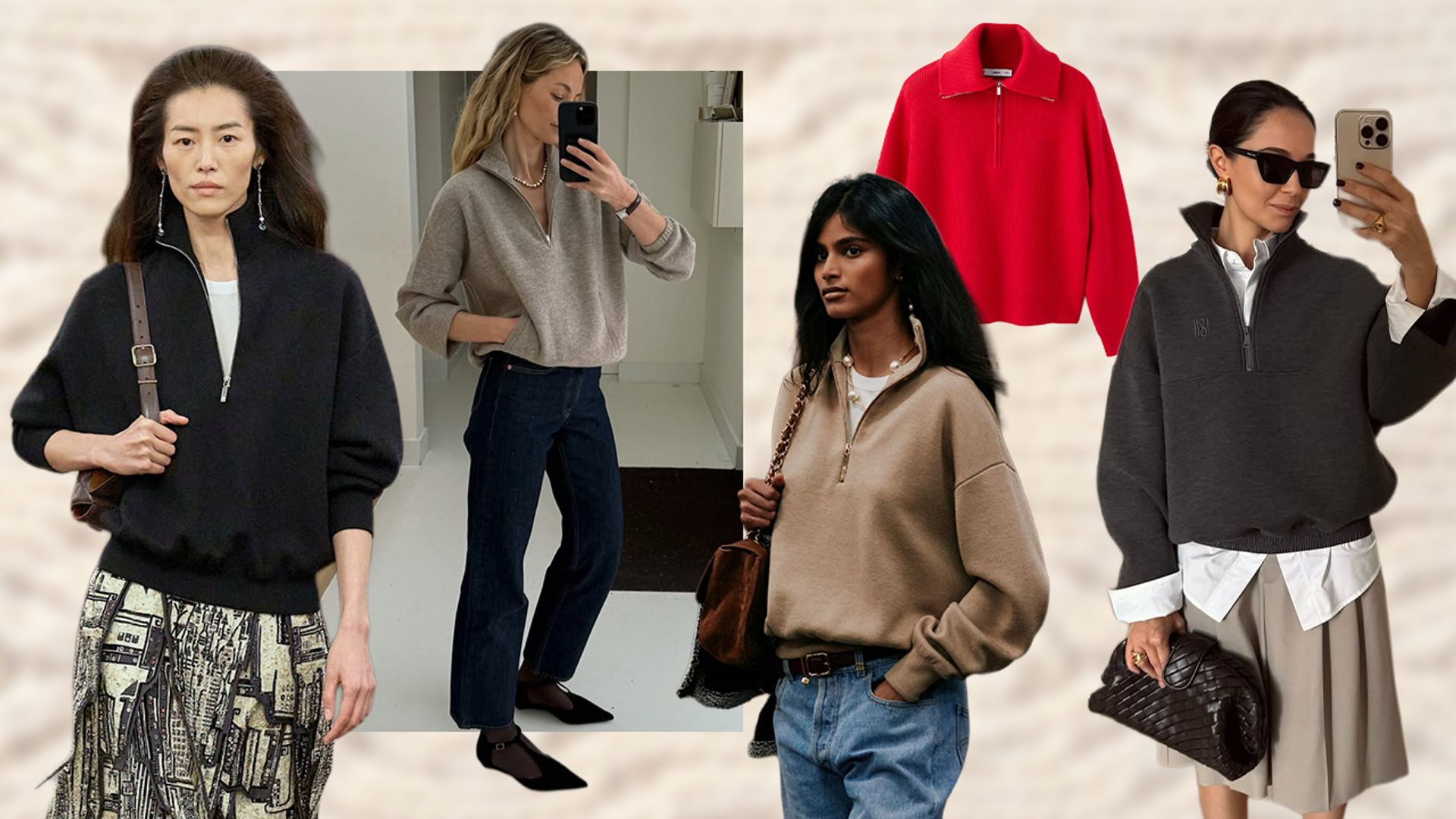 Lo dicen Chanel y Mark Zuckerberg: el jersey de cremallera corta es más elegante que cualquier cárdigan