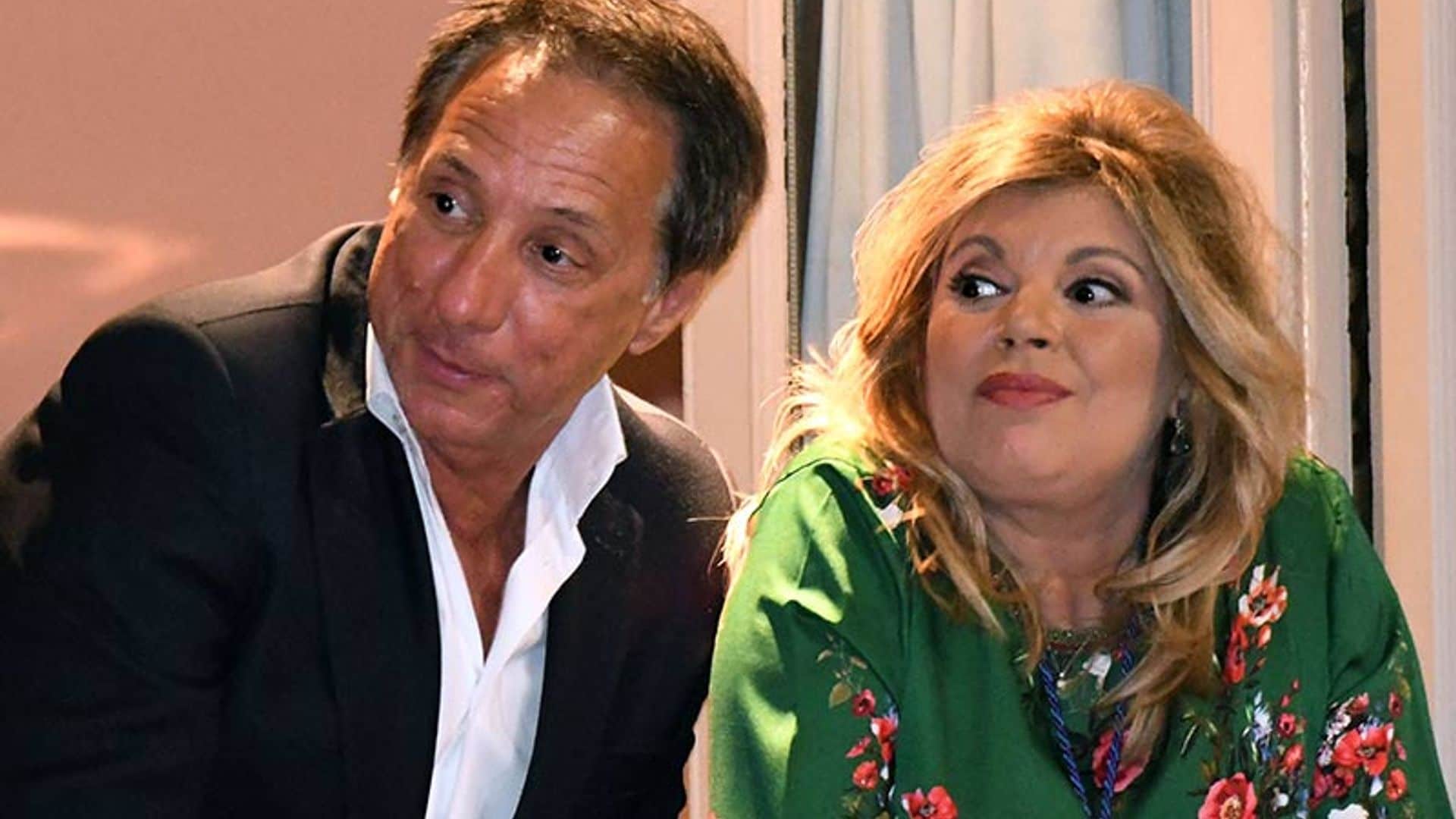 Terelu Campos y las especiales relaciones con sus exparejas