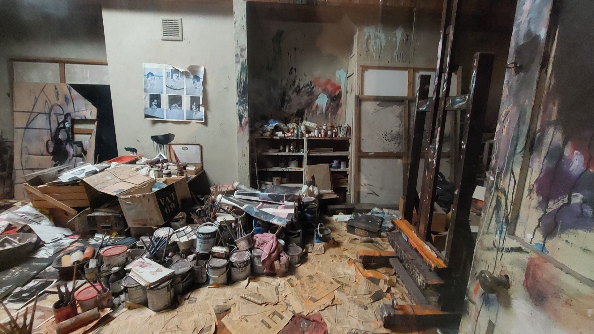 Francis Bacon Studio, Hugh Lane Gallery, Dublin Irlanda