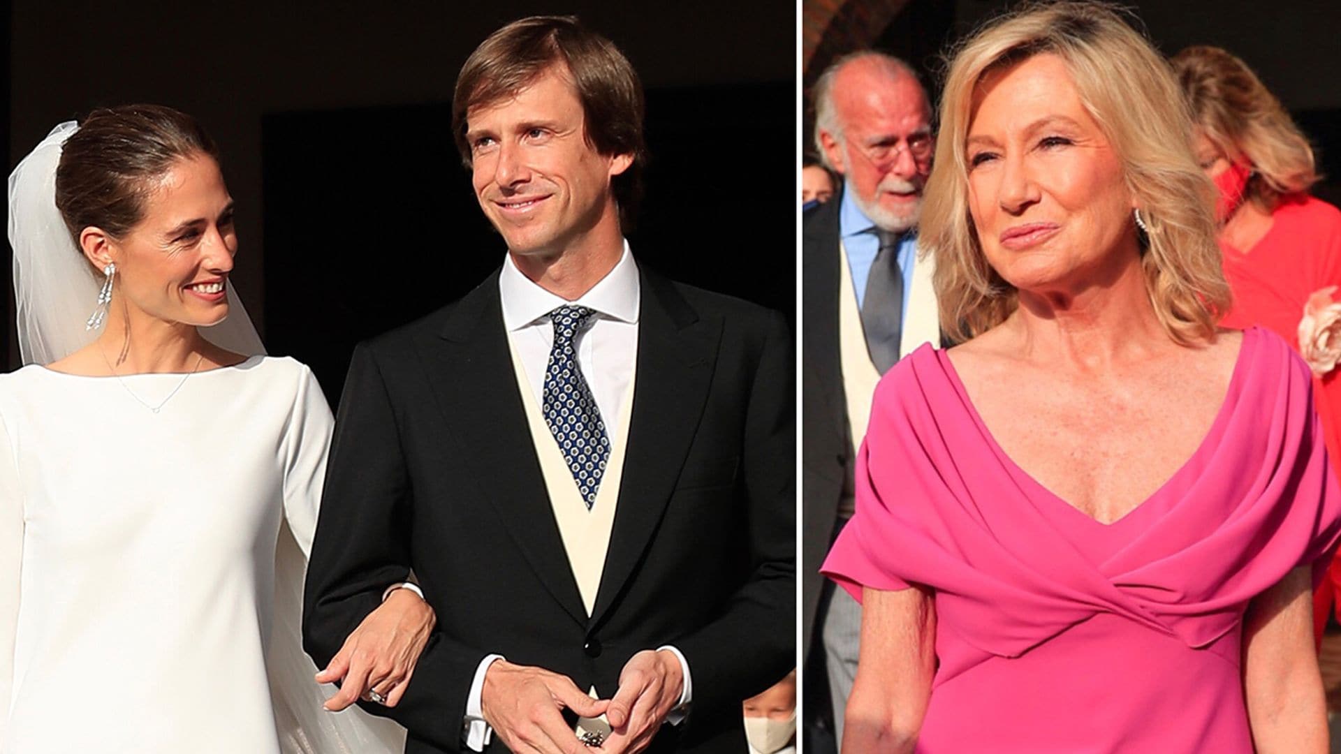 La emoción de la madrina, el humor de Colate y más anécdotas de la boda de Felipe Cortina y Amelia Millán