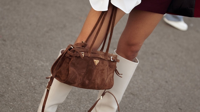 Bolso de ante