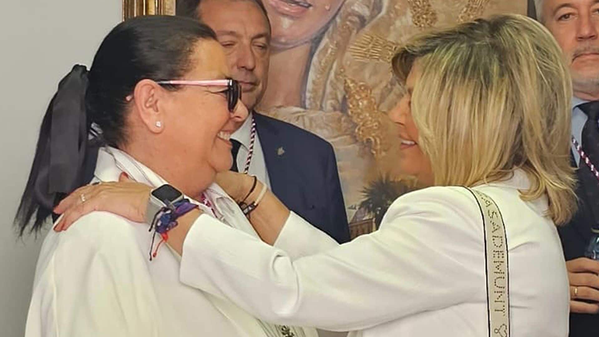 Terelu Campos revive en Málaga junto a María del Monte la tradición más emotiva que tenía con su madre