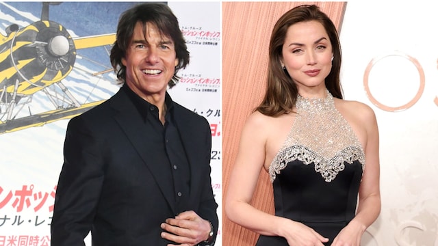 Tom Cruise y Ana de Armas juntos en la fiesta de David Beckham