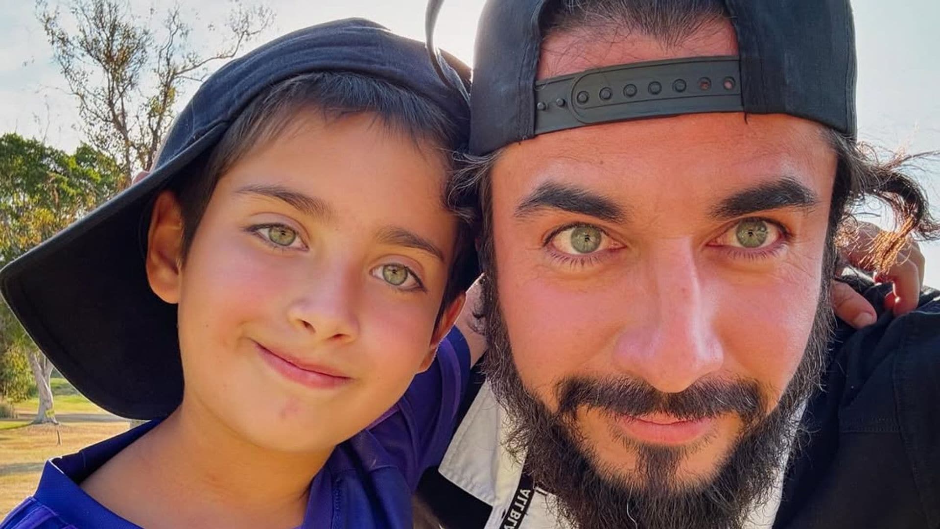 Hijo de Michelle Renaud con su papá