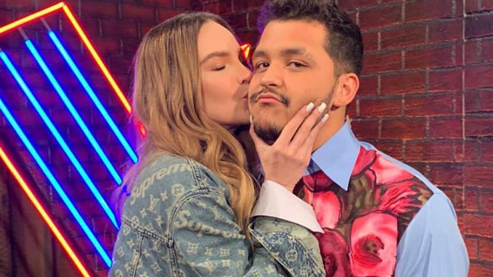 ¿Christian Nodal borró el video en el que declara su amor por Belinda?
