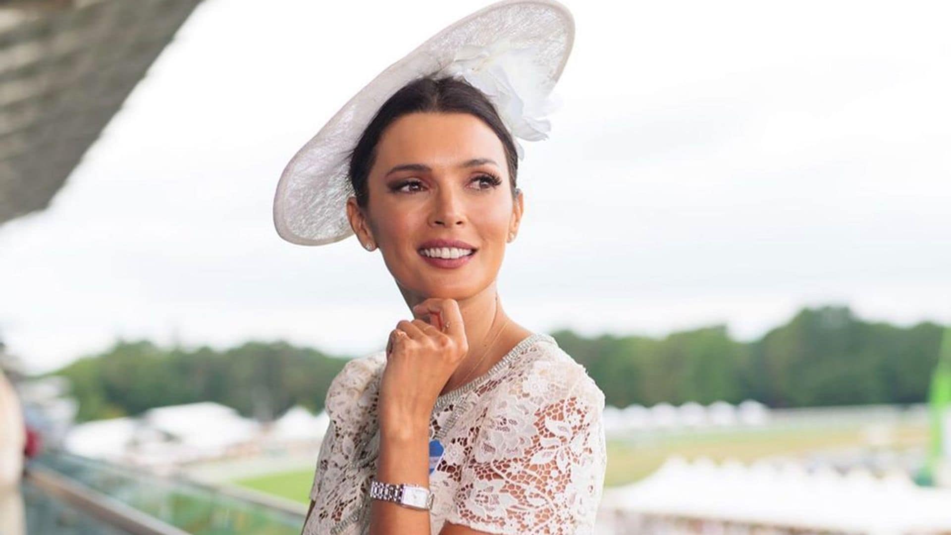 Maria Cerqueira, novia de Cayetano Rivera, se codea con la realeza británica en Ascot