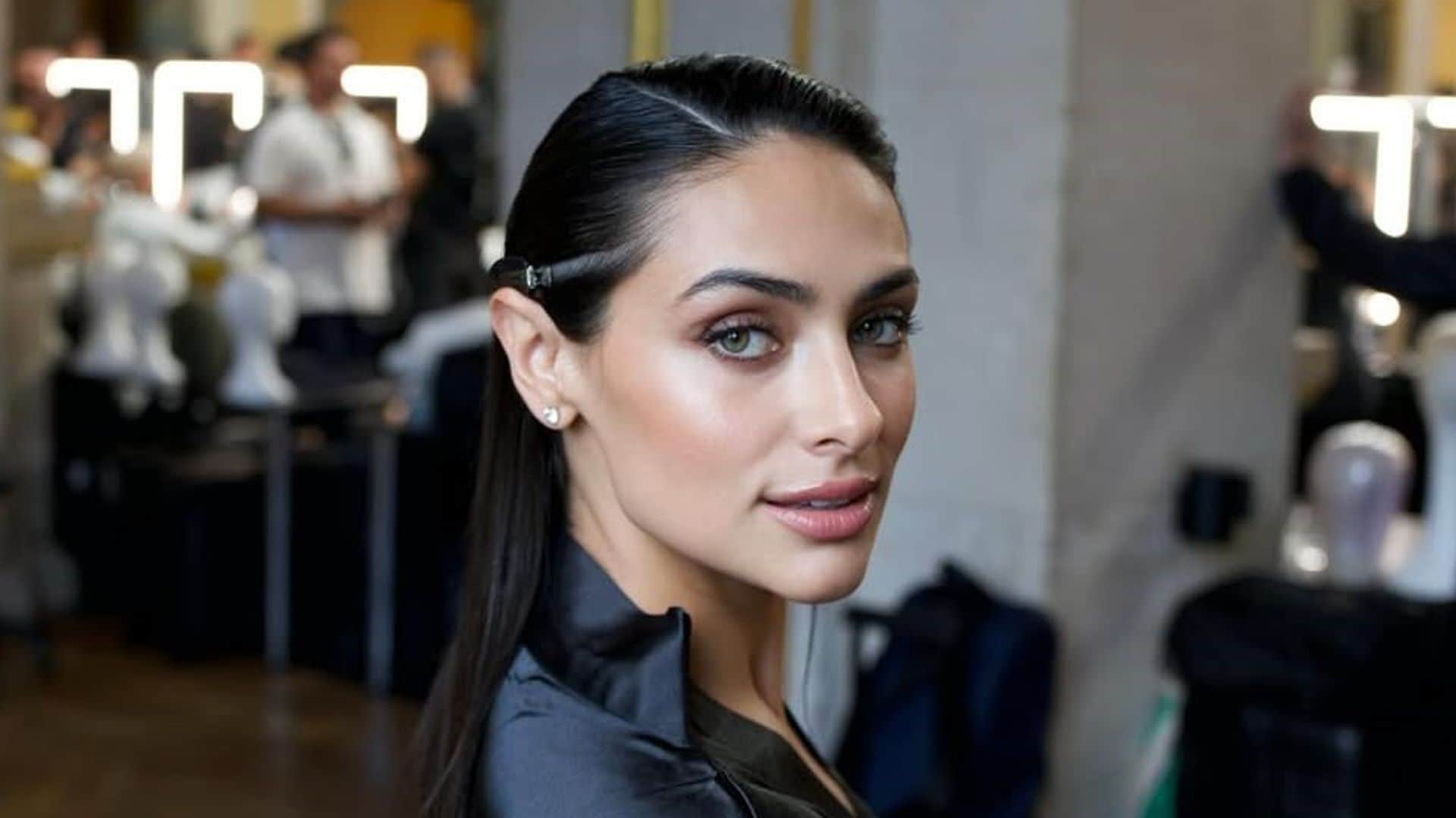 Renata Notni en el desfile de L'Oreal en París.