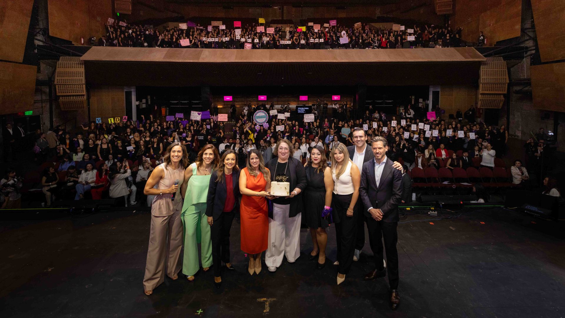 El equipo de L’Oréal Groupe y de Casa Gaviota fueron los grandes anfitriones del evento.