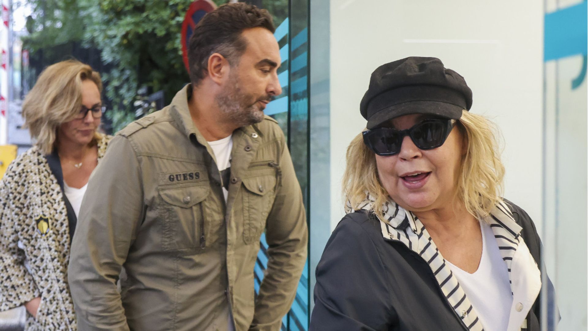 Terelu y Carmen Borrego, a la cabeza de toda la familia que arropa a María Teresa Campos