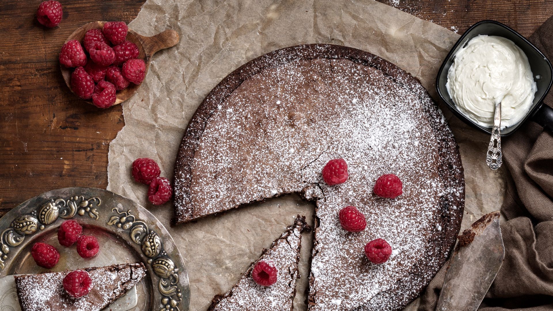 Tarta Kladdkaka.