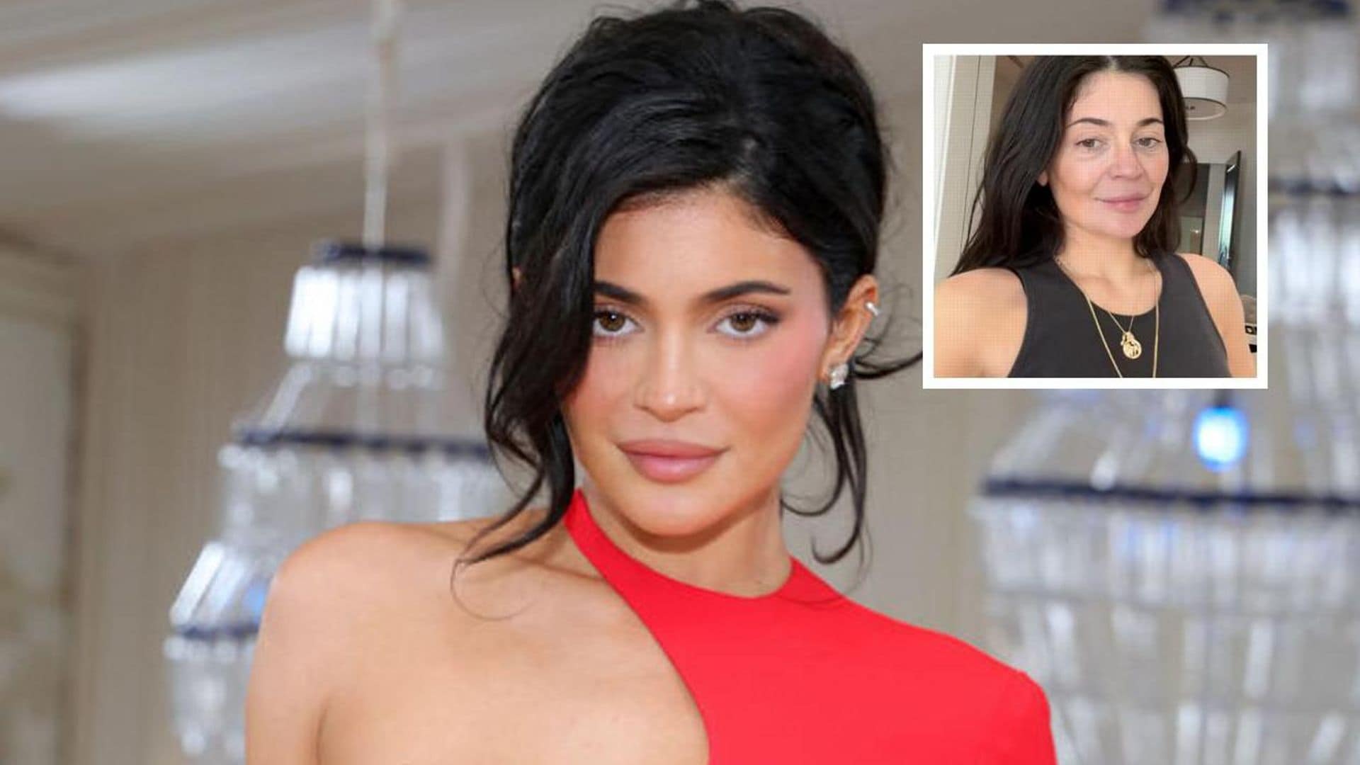 Kylie Jenner prueba el filtro viral que envejece y no está nada contenta con el resultado