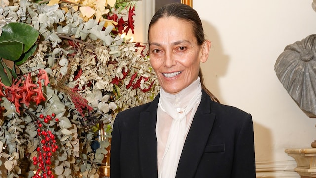Laura Ponte en la inauguración de Gianni Versace: Exhibición Retrospectiva en Madrid