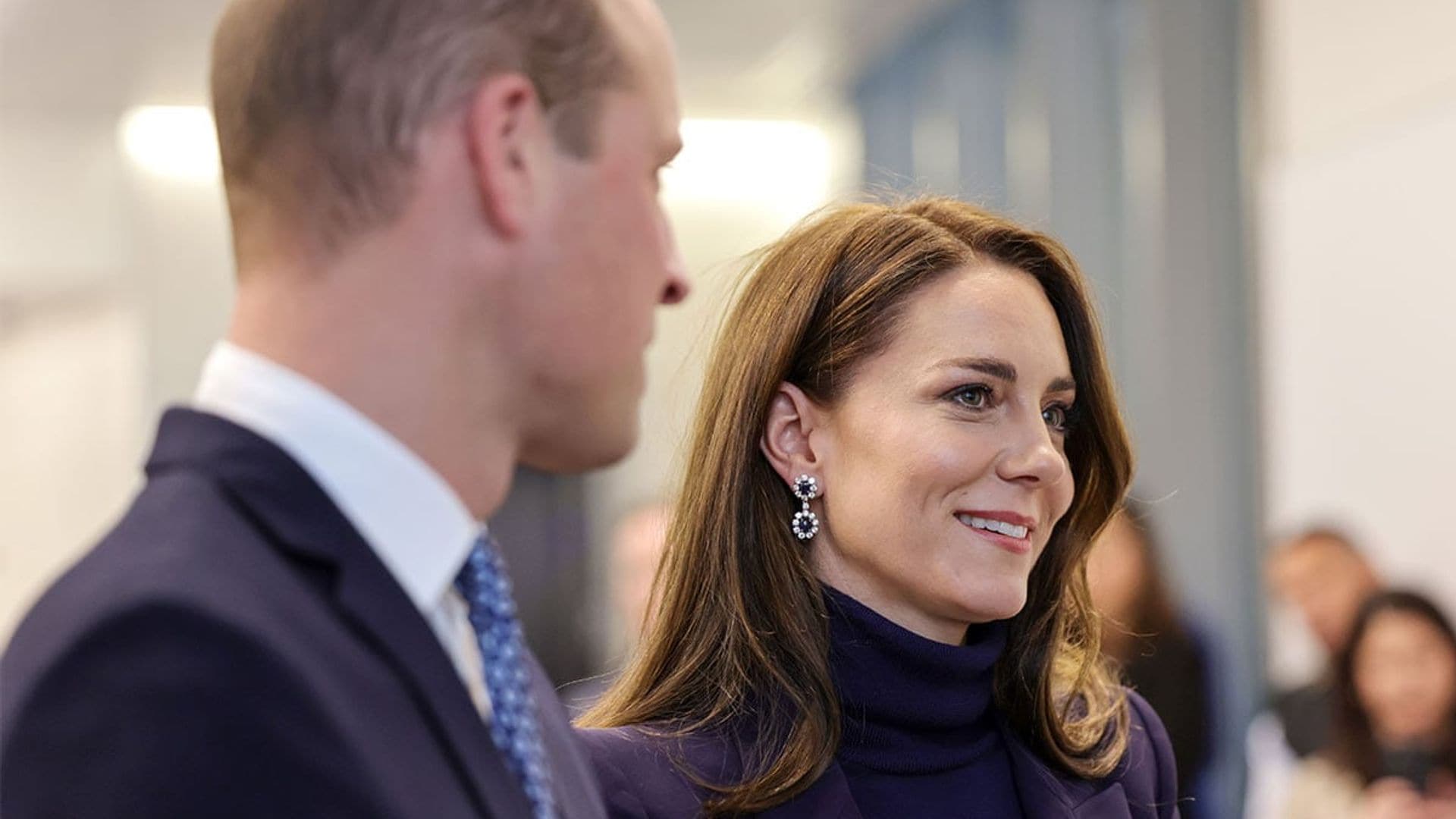 En medio de la tempestad, Kate y William han aterrizado en Boston