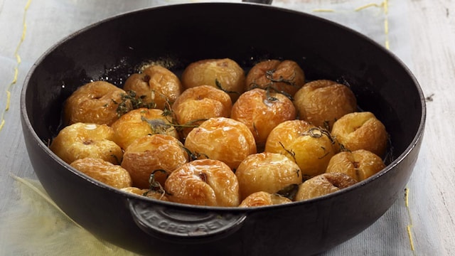 albaricoques hierbas