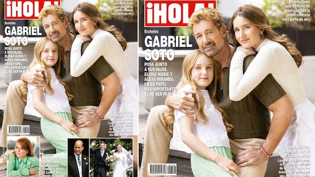 gabriel soto en la portada de hola 