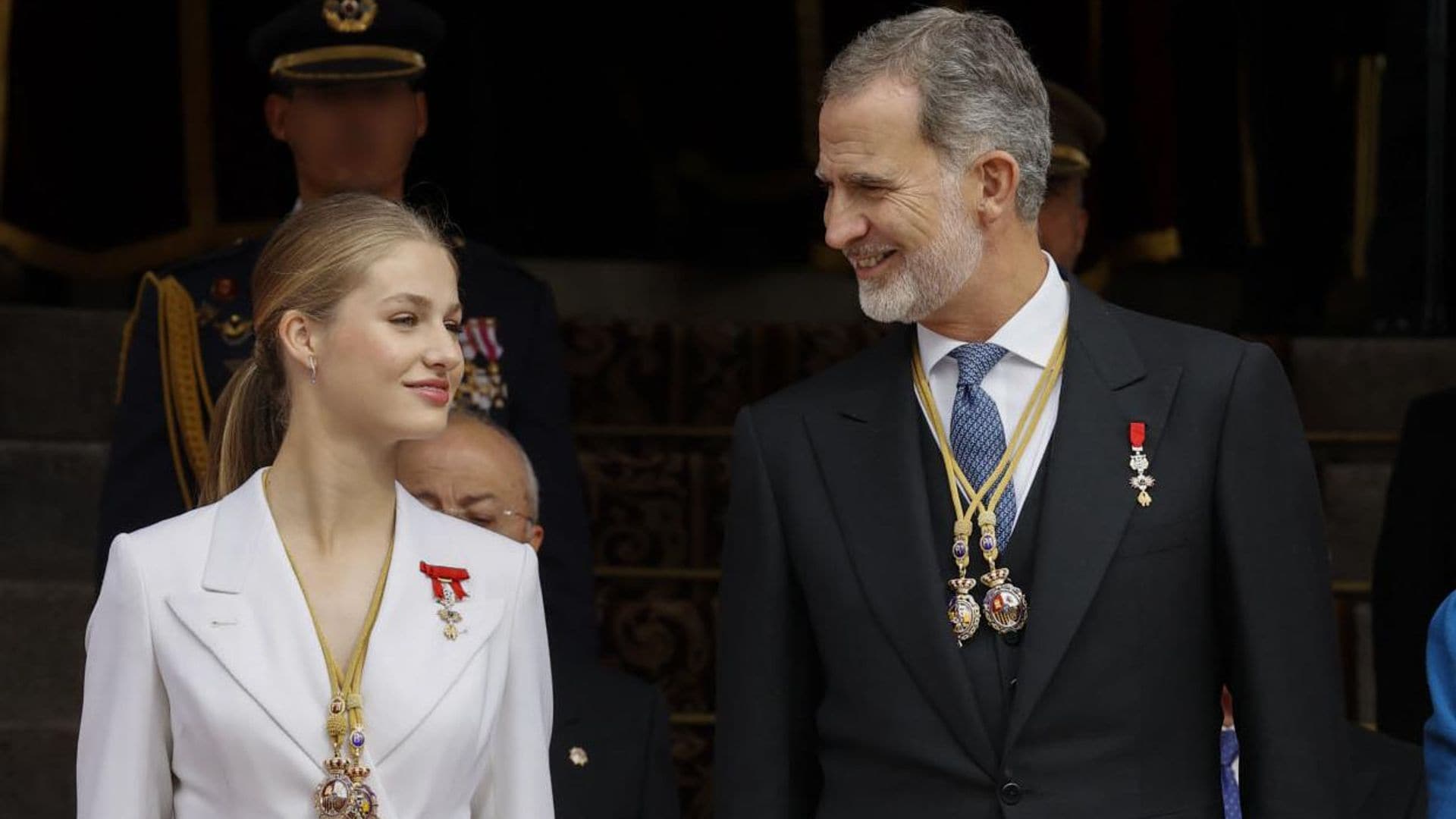 Leonor y Felipe VI: la especial conexión del Rey y la princesa de Asturias