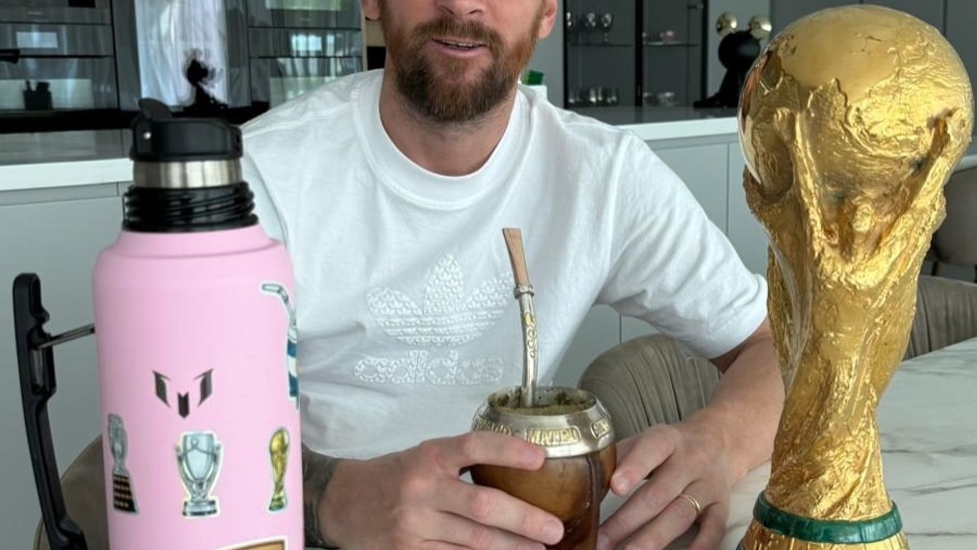Así es el desayuno que toma Leo Messi cada mañana: dulce de leche, mate y siempre en familia