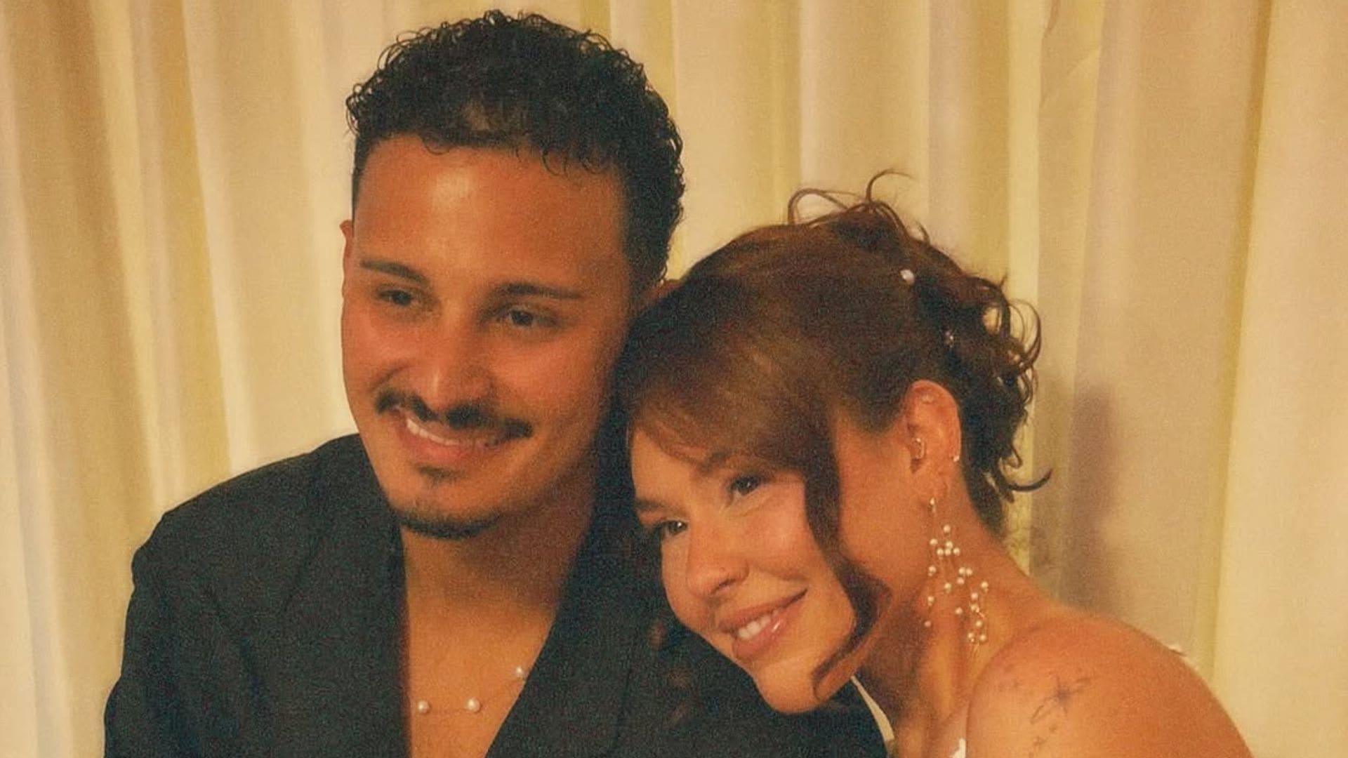 Jesaaelys se casó con su gran amor, Carlos Olmo.