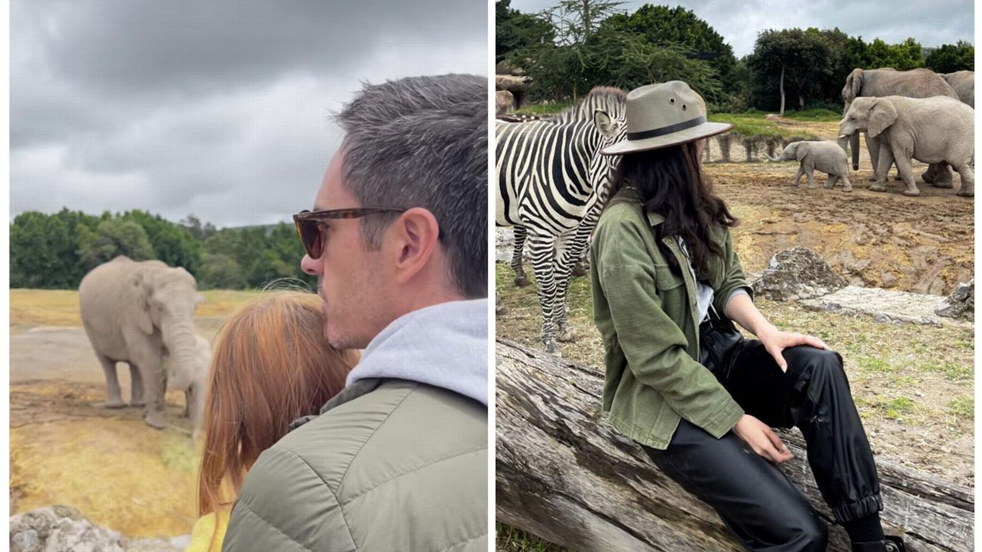Mauricio Ochmann, de safari con su novia y su hija Kailani