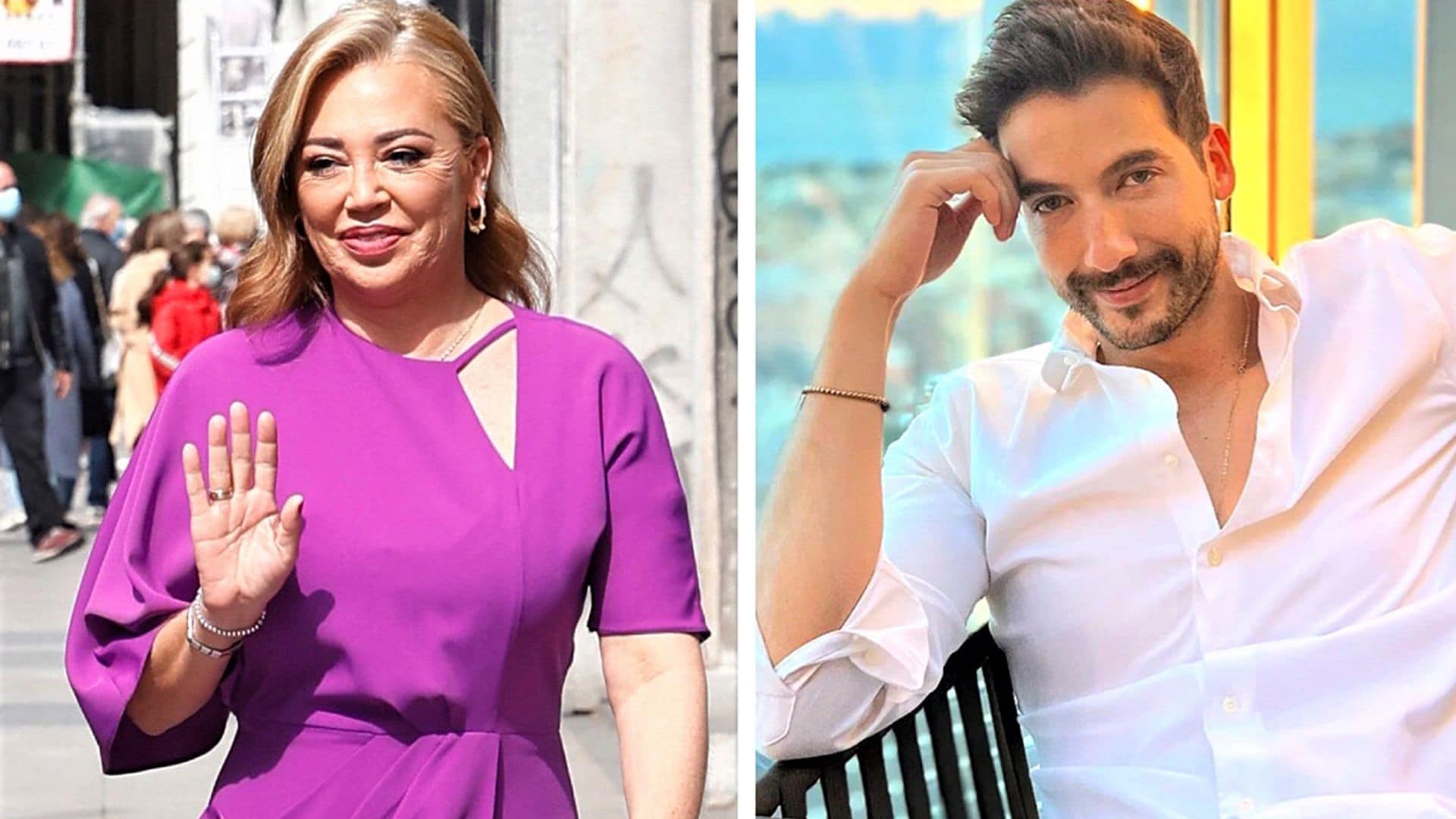 Belén Esteban, entusiasmada con el mensaje que ha recibido de Carlos Torres, protagonista de 'La reina del Flow'