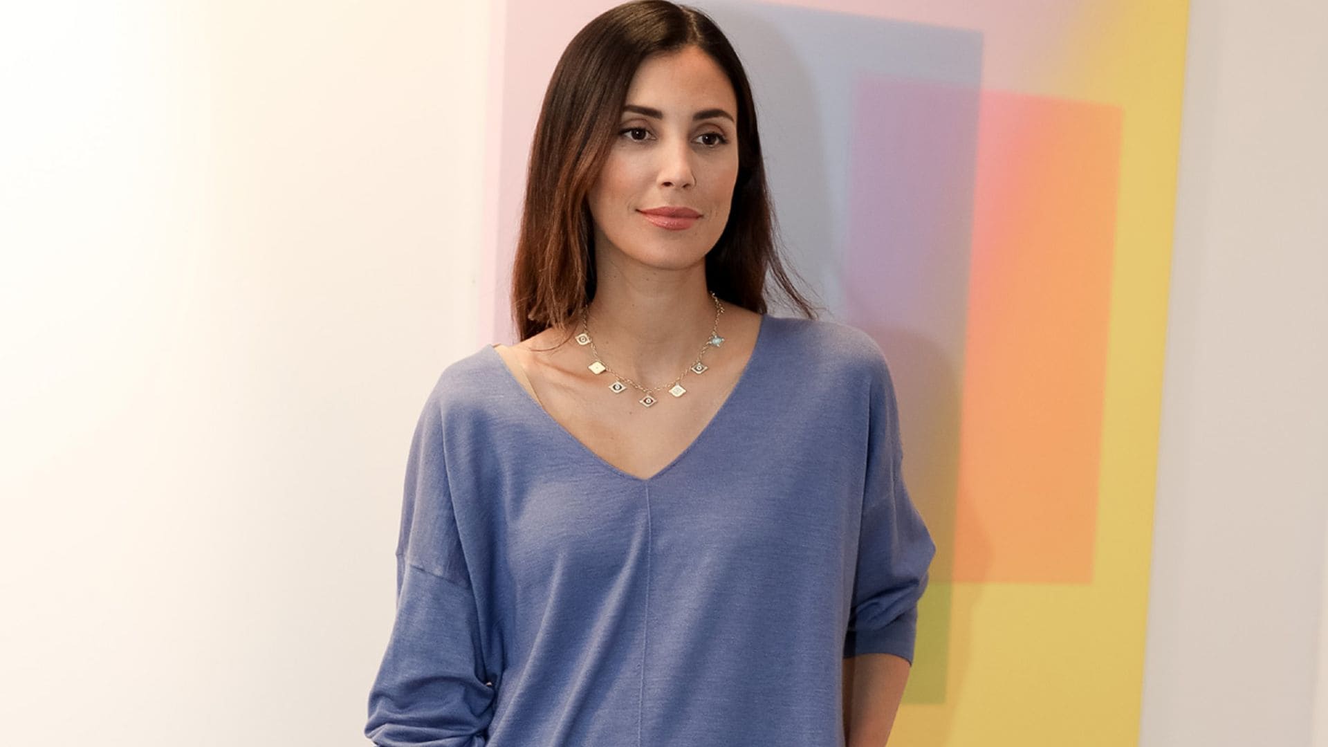 Sassa de Osma inaugura la Semana del arte con el jersey que puedes llevar en invierno y primavera