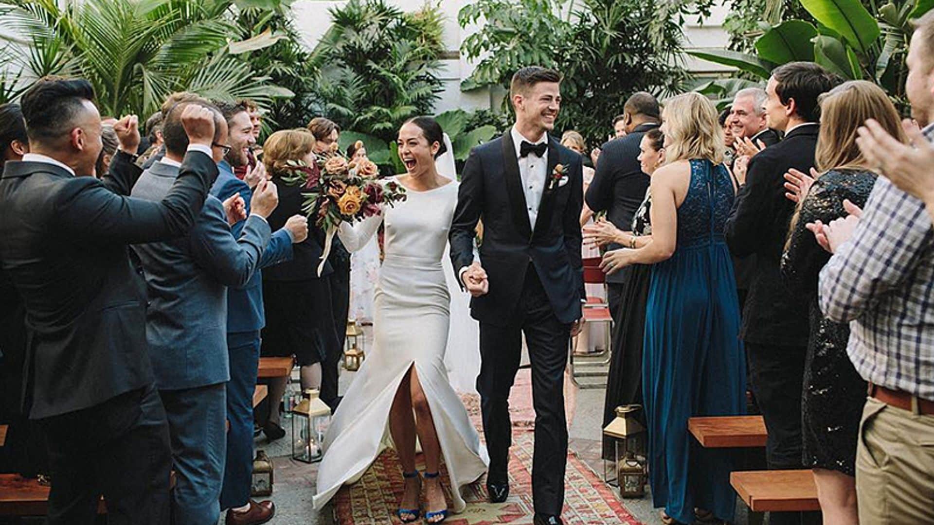 La romántica boda del actor Grant Gustin, protagonista de la serie 'The Flash'