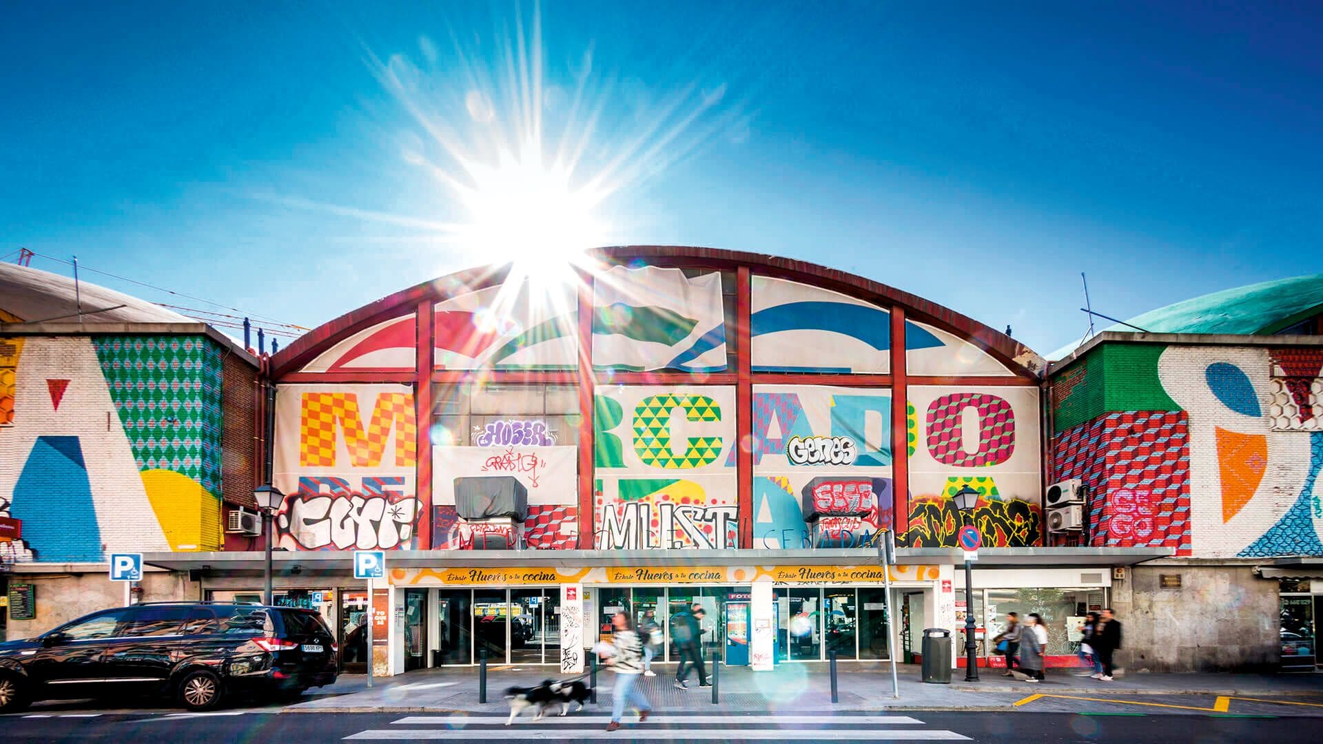 Mercado de La Cebada en La Latina Madrid