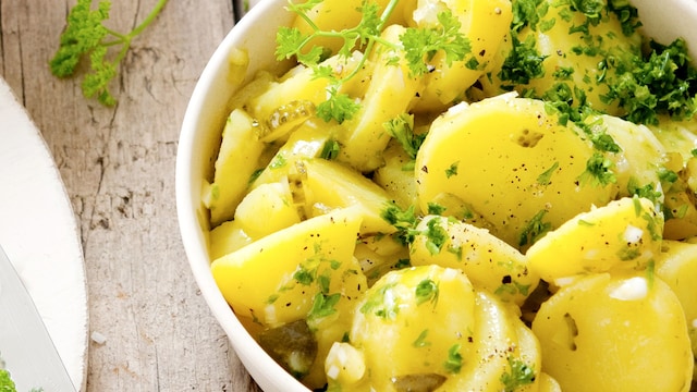 Ensalada de patatas al estilo alemán