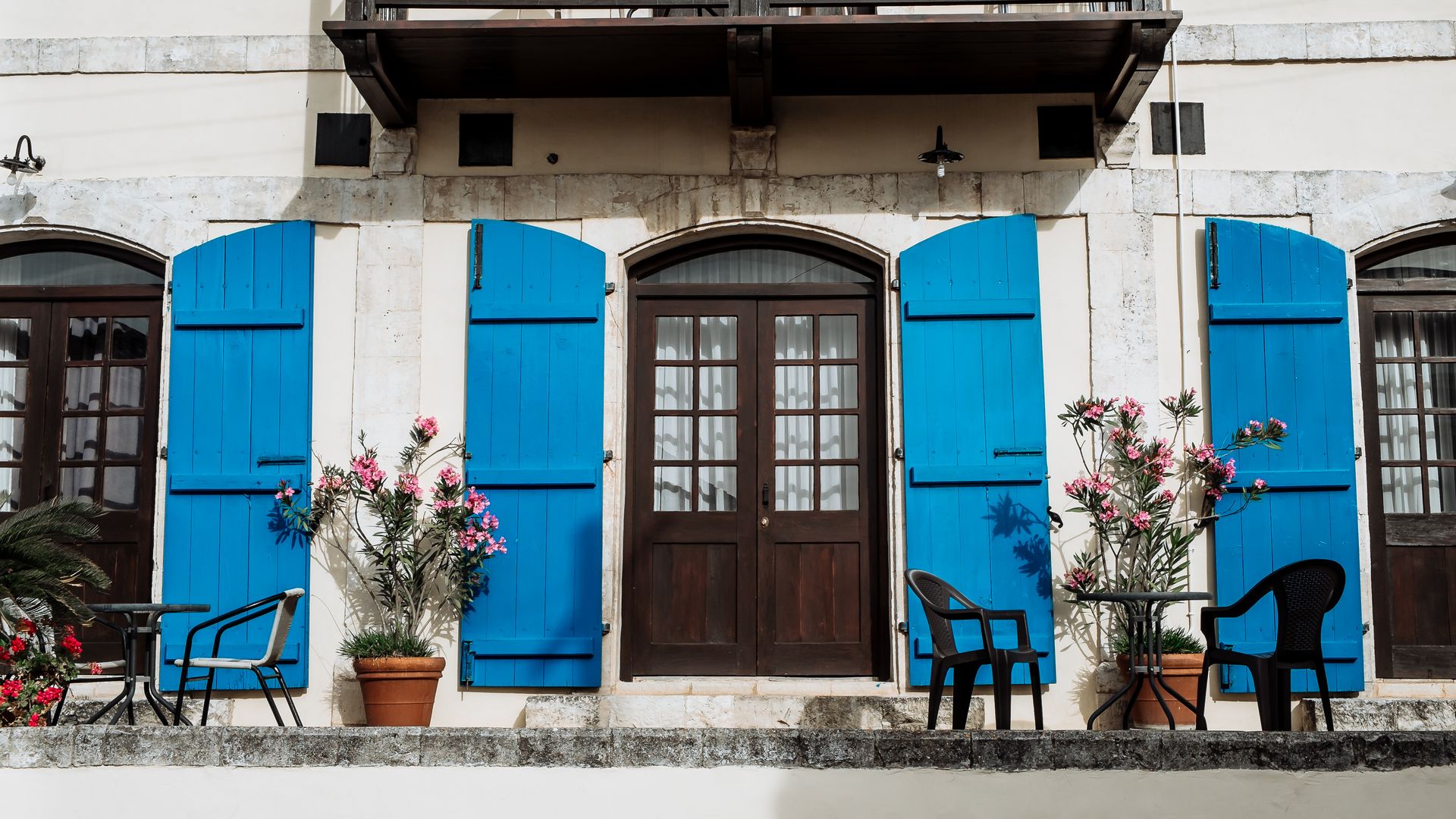 Casas tradicionales en Omodos.