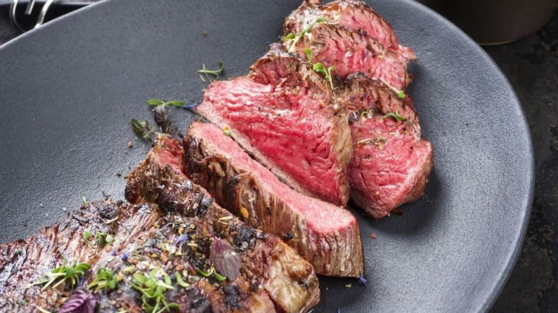 Lomo de ternera asado a las hierbas