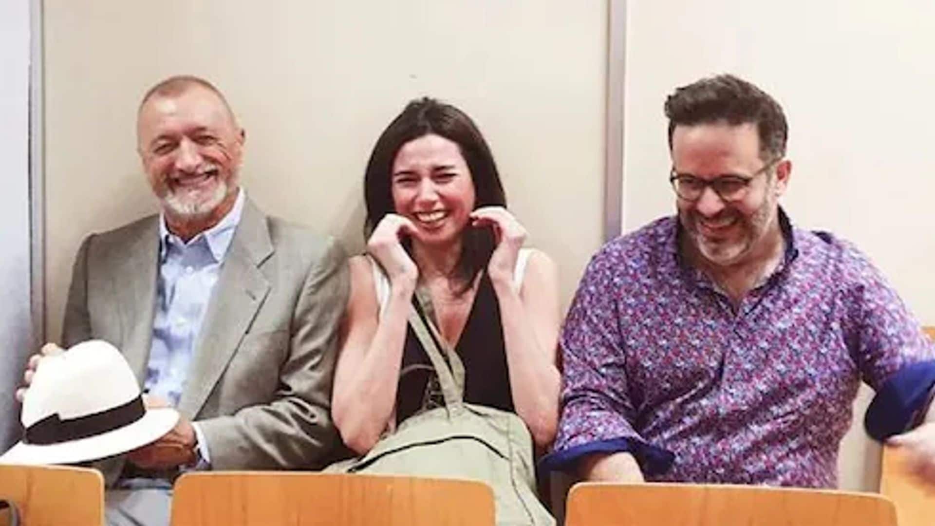 Marta Flich recuerda su boda con Edu Galán, con Arturo Pérez‑Reverte como testigo