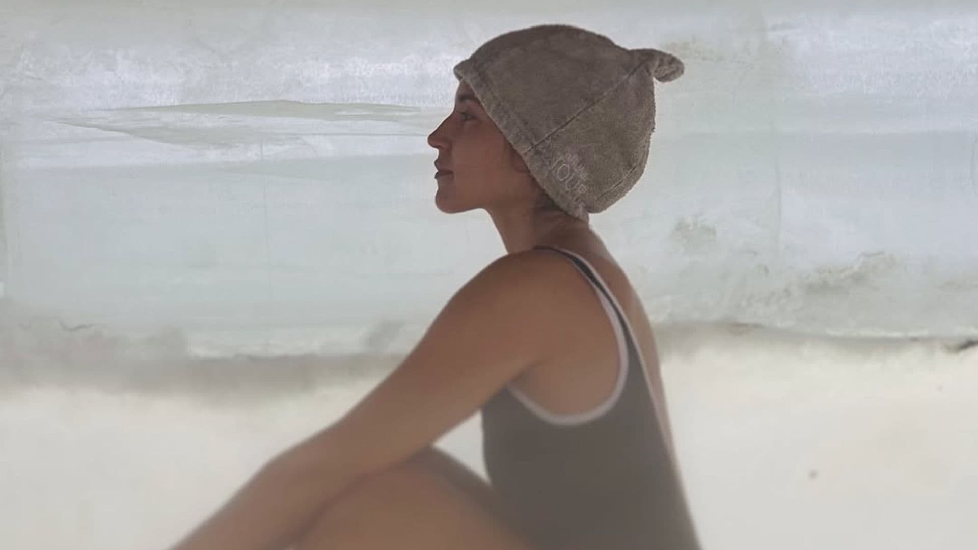 Ana Fernández, en Laponia